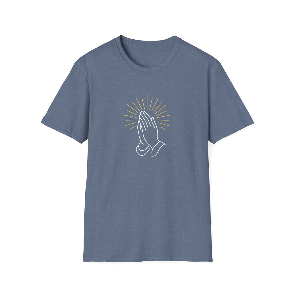 Praying Hands Illustration T-Shirt