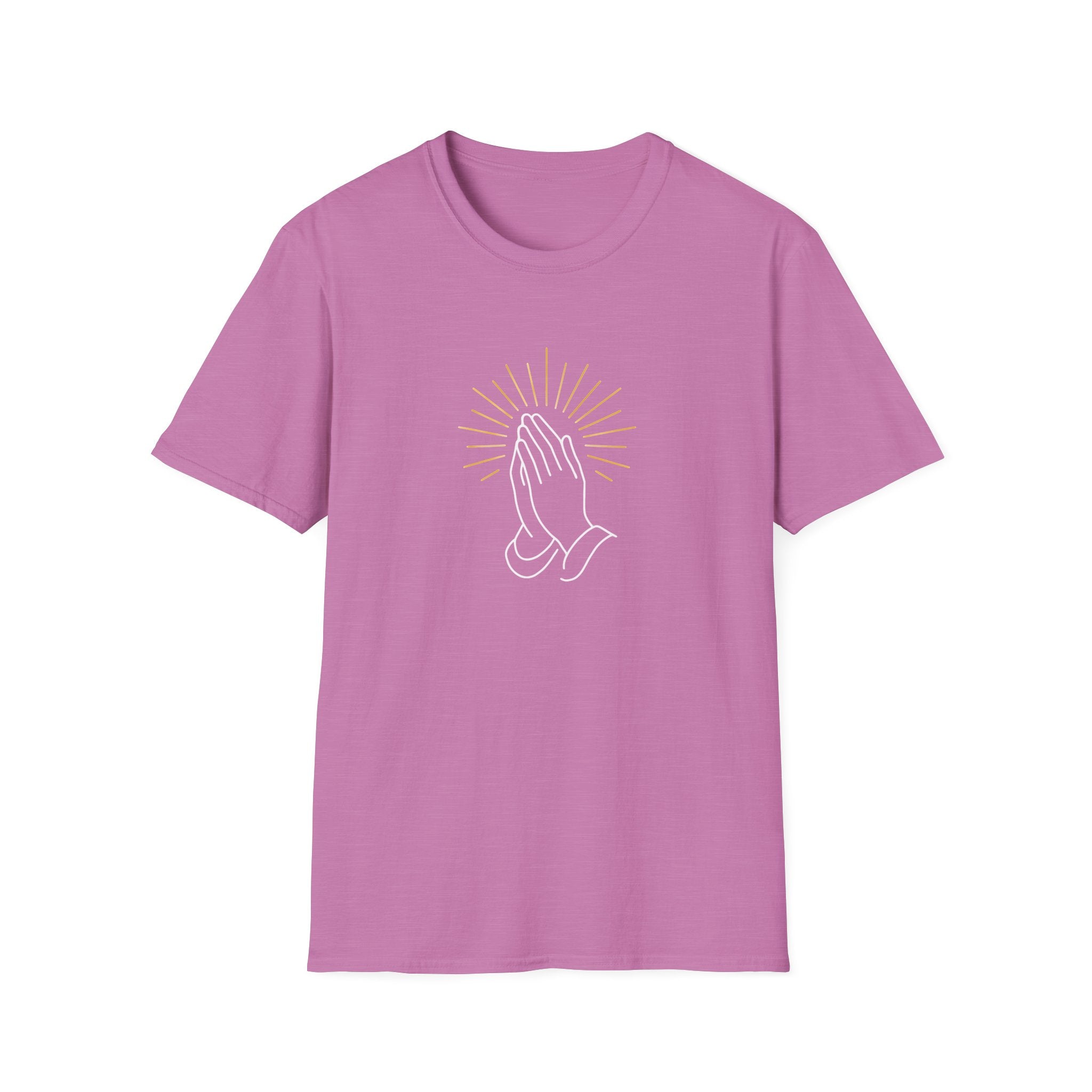 Praying Hands Illustration T-Shirt