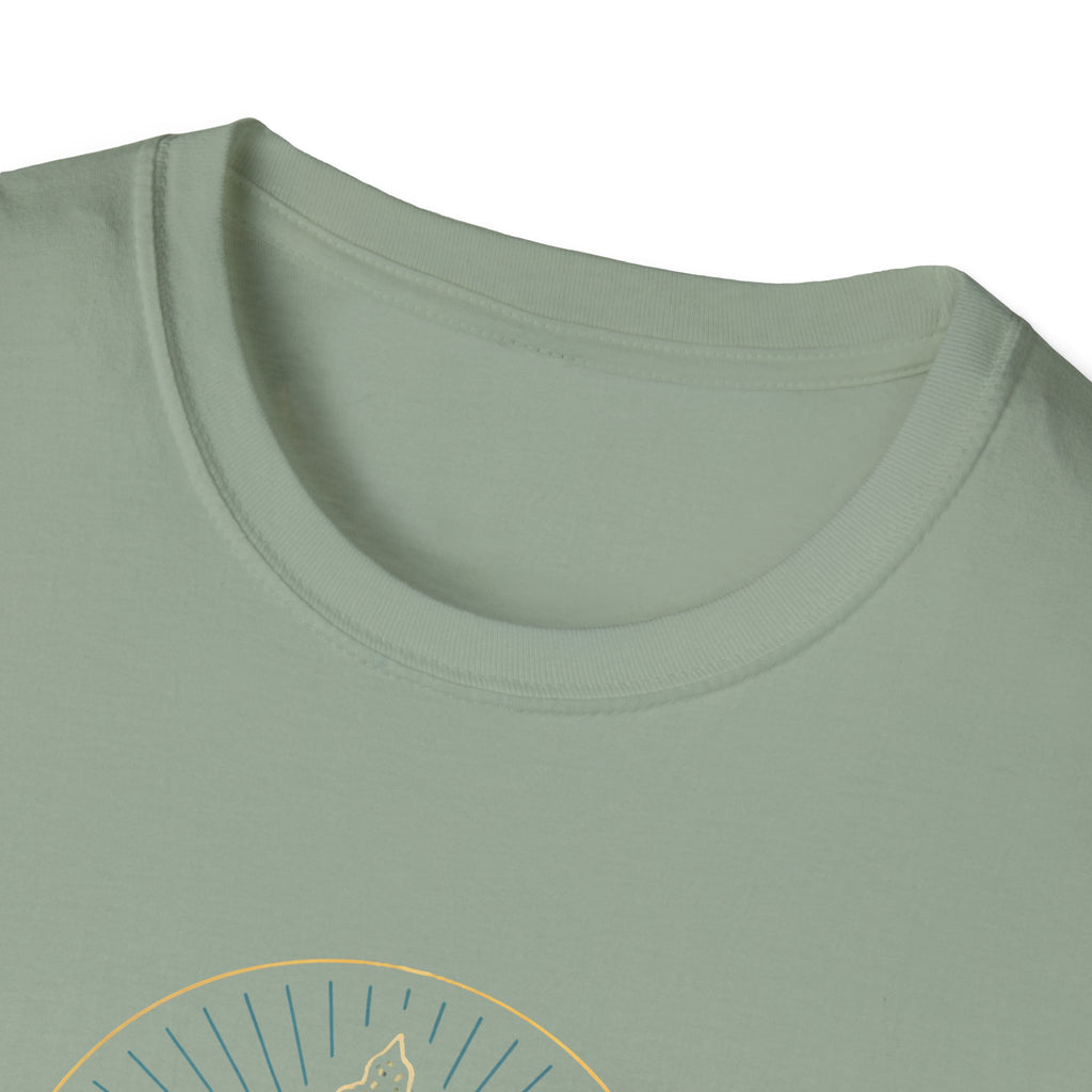 Golden Meditating Buddha T-Shirt