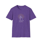 Praying Hands Illustration T-Shirt