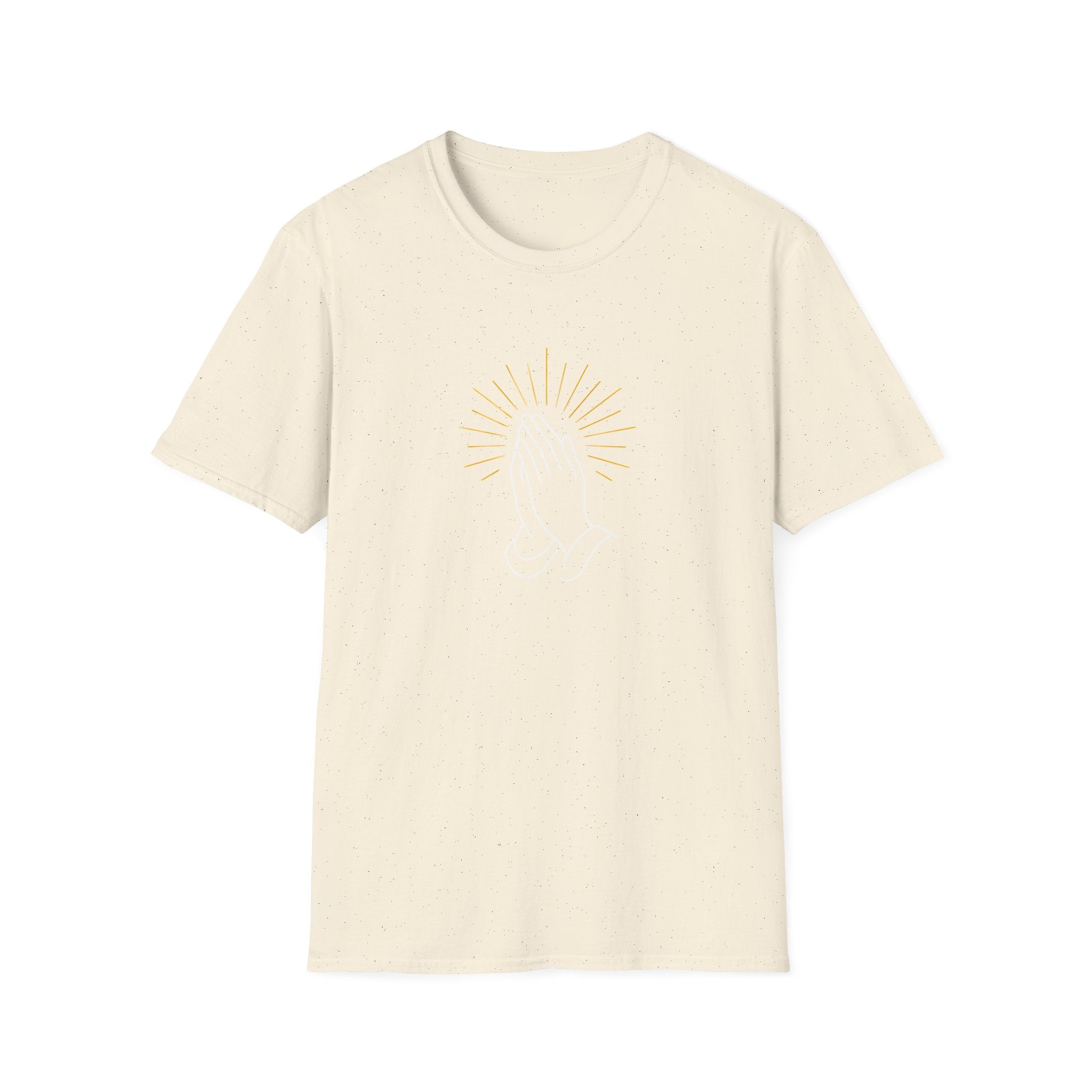 Praying Hands Illustration T-Shirt