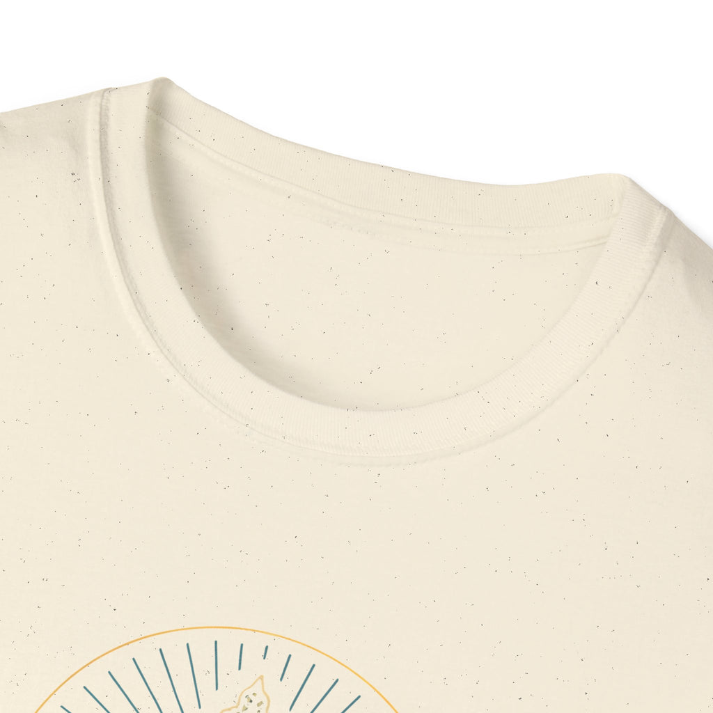 Golden Meditating Buddha T-Shirt